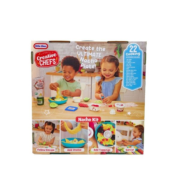 Little Tikes Creative Chefs Nacho Kit 22 Realistic Cooking Accessories 2024 - Picture 10 of 14